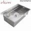 Professional Single Bowl Custom Made Stainless Steel Kitchen Sink Overflow