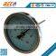 wss back bimetal temperature gauge for chemical industry