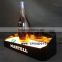 customize light up acrylic bottle wine display