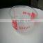 500ml Wholesale 17oz Clear Disposable Plastic Bowl With Lid , beer pong cup