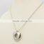 316L Stainless Steel Heart Shape Pendant Fashion Necklace