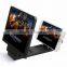 Hot selling Universal Mobile Phone Screen Zoom Magnifying Glass Reading Amplifier with Cover