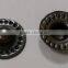 Apparel use Metal Spring Snap Button