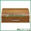 Semi-circle bamboo wooden bread bin , flexible bamboo bread box