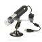 Hot CE RoHs FCC certified battery powered usb portable digital microscope supplier in China