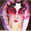 China's Peking Opera mask crystal ice engraving