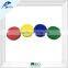 6 colors plastic flat hockey ball