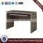 Metal legs wooden computer desk for children,easy install office desk in office furniture (HX-5N054)