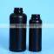 500ml empty hdpe plastic BLACK uv glue bottle packing