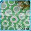 circle Design 100%cotton yarn embroidery lace fabric for garment