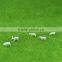 Building model materials, scale sheep for HO scale , 1/87 scale farm model sheep ,white sheep
