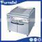 Heavy Duty Commercial Gas 2/3 Flat And 1/3 Grooved Griddle With Oven