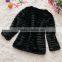 vintage black children warm winter clothing black fur clothing