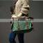 16 inch khaki Canvas Bag messenger bag laptop bag Leather canvas bag School Canvas Bags tote bag