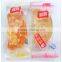 Yake soft jelly candy with orange shape