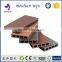 Outdoor WPC Composite Decking Floor hollow decking board 150*25mm