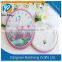 promotional round rainbow button badge with cheap price and nice service supplies high quality for your own DIY making for kids