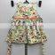 2016 Baby Cotton Flower Dress Frocks Designs Cute Little Girls Birthday Dress