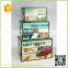 S/2 Vintage MDF handmade antique storage trunks