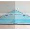 Acrylic plastic bathroom triangle corner shelf