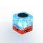 Crystal Bluetooth Speaker for iPhone 6s with LED light bluetooth speaker BQB certificate