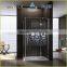Aluminum profile with 20MM adjustment Frame pivot hinge shower enclosure EX-307