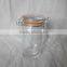 mini glass storage jars with clip lid