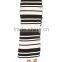 New arrival black and white stripe long skirt latest skirt design pictures