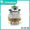 round push on push off button light switch with white clean contact block LAY3-11