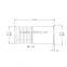 Fat Beam 445nmBlue 80mW Laser Diode Module f KTV Bar DJ Stage Lighting