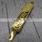 Luxury Golden Alloy Metal Pin Badge