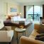 Lated design 2016 modern wooden hotel bedroom furniture