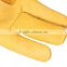 Made Of Cowhide Shooting Gloves Classic Archery Gloves Yellow Cow Leather