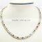 new model necklace plain with gold steel of chain necklace chain