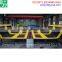 Factory produce and sell small trampoline park customized according to client's requirements