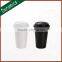 Duramics Double wall Ceramic mug with silicone/Double wall cup with silicone lid