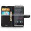 lichee pattern pu leather flip case for htc desire 530