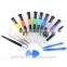 16 in 1 Mobile Phone Cellphone Opening Repair Tools Screwdrivers Set Kit Precision For Phone Tablet Hand Tools