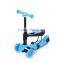 2015 popular kids scooter /children scooter with CE/mini child kids pedal 3 wheel lighted wheel kick scooter