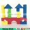 Melors Kids Preschool Educational Building block sets Girls toys series soft eva building block toys