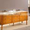 70" Double Sink Honey Traditional Bathroom Vanity/Bathroom Furniture/Bathroom Cabinet LN-T1185