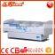 DG-160 showcase display fridge Super Cheap Butcher's Supermarket Combined Island Freezer for Frozen Food