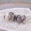 Wholesale Druzy Quartz Ring Natural Druzy Agate Stone Zircon Paved Gemstones