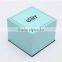 Decoration luxury scented red color candle in glass with gift box