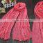 new chiffon voile scarf pure color cotton and linen children scarf candy women scarf