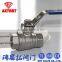2PC Stainless Steel Economic Type Thread Ball Valve With Handles