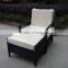 Rattan Furniture Living Room Sofa Set With Footstool Cover