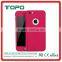 Manufacturer 2 in 1 Glass protect screen Detachable pc combination phone case shockproof combo phone case for iphone 6