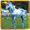 KANO4254 Garden Decoration Fiberglass Realistic Fake Horse