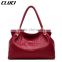 2016 good quality luxury leather women shoulder sling bag casual